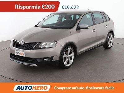Usata Skoda 110 R ScoutLine 110 CV (80 kW) 2018 Beige Berlina