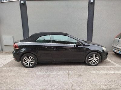 Begagnad VW Golf Cabriolet 140 HK (102 kW) 2014 Svart Cab