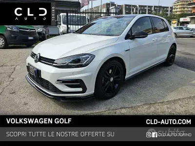 Usata VW Golf VII R-line 116 CV (85 kW) 2017 Bianco Berlina