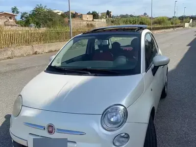 Usata Fiat 500 Lounge 69 CV (50 kW) 2008 Bianco Berlina