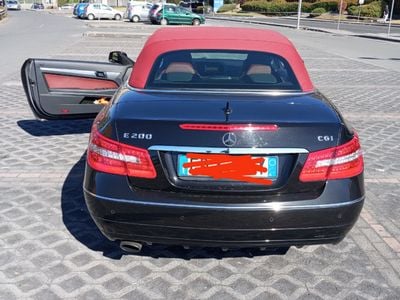 Usata Mercedes E200 2011 Nero Cabrio