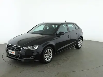 Usata Audi A3 Attraction 110 CV (80 kW) 2015 Nero Berlina