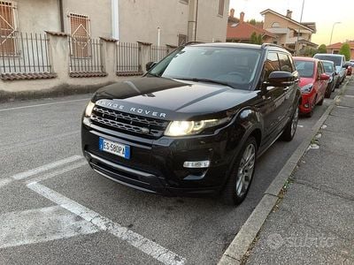 Usata Land Rover Range Rover evoque Prestige 241 CV (177 kW) 2013 Nero SUV