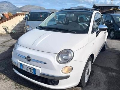 Usata Fiat 500 Lounge 75 CV (55 kW) 2008 Bianco Berlina