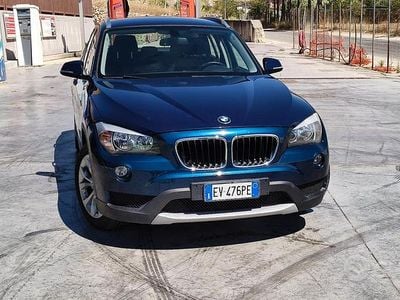 Usata BMW X1 116 CV (85 kW) 2014 Blu/azzurro SUV
