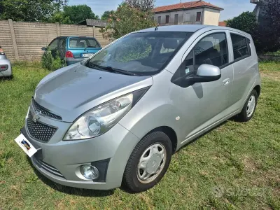 Usata Chevrolet Spark LS 68 CV (50 kW) 2012 Grigio Utilitaria