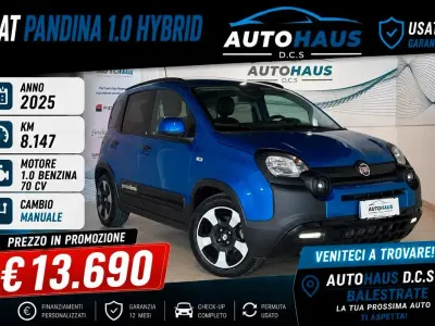 Usata Fiat Panda Cross Cross 70 CV (51 kW) 2025 Blu Utilitaria