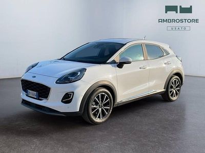 Begagnad Ford Puma Titanium S 125 HK (91 kW) 2023 Vit SUV
