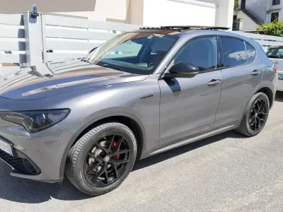 Usata Alfa Romeo Stelvio 209 CV (153 kW) 2017 Grigio SUV