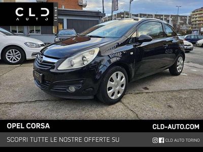 Usata Opel Corsa 75 CV (55 kW) 2008 Nero Utilitaria