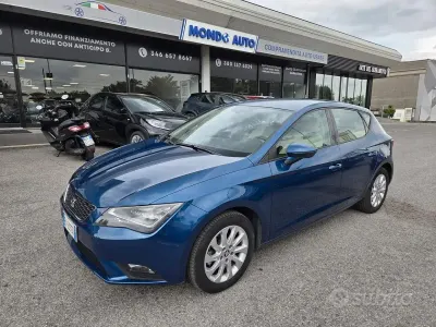 Usata Seat Leon Business 105 CV (77 kW) 2015 Blu/azzurro Berlina