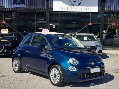 Occasion Fiat 500C Lounge 69 ch (50 kW) 2020 Bleue Cabriolet