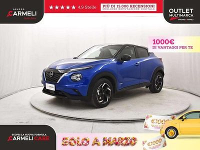 Usata Nissan Juke N-Connecta 143 CV (105 kW) 2022 Blu SUV