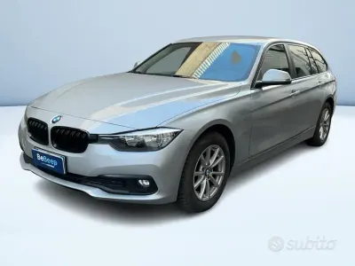 Usata BMW 316 Advantage 116 CV (85 kW) 2015 Argento metallizzato Station wagon