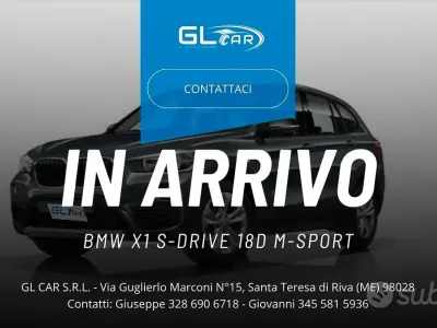 Usata BMW X1 M Sport 150 CV (110 kW) 2017 Nero SUV