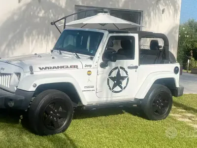 Usata Jeep Wrangler 200 CV (147 kW) 2012 Bianco SUV