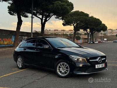 Usata Mercedes CLA180 Shooting Brake 109 CV (80 kW) 2017 Nero Station wagon