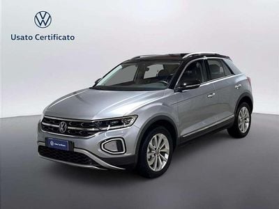 Usata VW T-Roc Style 150 CV (110 kW) 2023 Pyrit silver metallizzato nero SUV