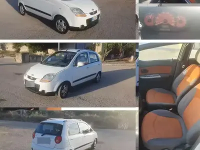 Usata Chevrolet Matiz 67 CV (49 kW) 2009 Bianco Utilitaria