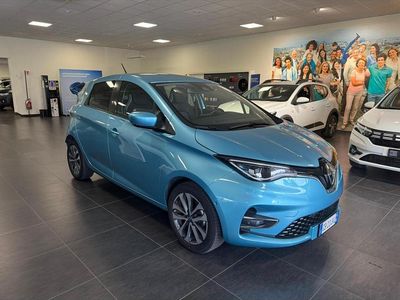 Usata Renault Zoe Intens 100 kW (136 CV) 2020 Azzurro Utilitaria