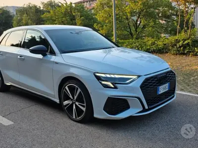 Usata Audi A3 S-Line 116 CV (85 kW) 2021 Bianco Berlina