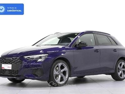 Blu navarra metallizzato Usata 2021 Audi A3 Advanced Plus Berlina | 25.800 € (Buon prezzo)