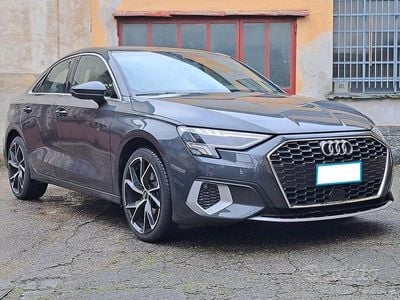 Usata Audi A3 Advanced 150 CV (110 kW) 2021 Grigio Berlina
