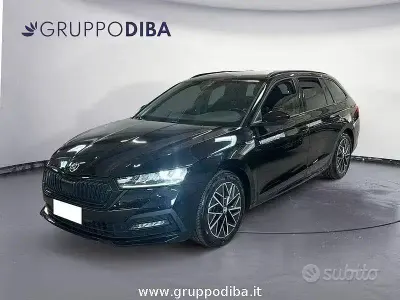 Usata Skoda Octavia SportLine 116 CV (85 kW) 2023 Nero Station wagon