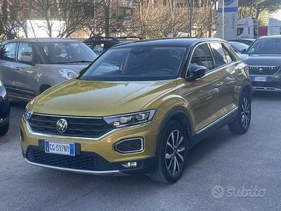 Usata VW T-Roc Style 110 CV (80 kW) 2021 Giallo SUV
