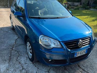 Usata VW Polo 69 CV (50 kW) 2008 Blu Utilitaria