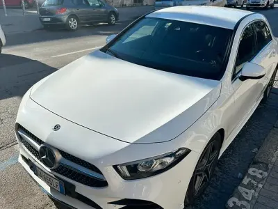 Usata Mercedes A200 AMG line 150 CV (110 kW) 2020 Bianco