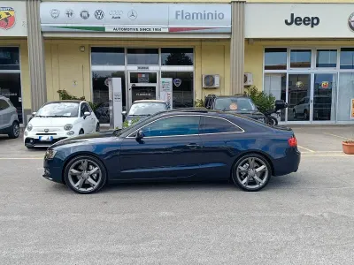 Usata Audi A5 244 CV (179 kW) 2015 Blu Coupé