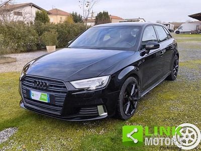 Usata Audi A3 Sport 150 CV (110 kW) 2017 Nero Berlina