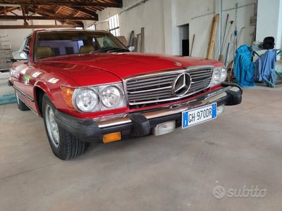 usata Mercedes SL380 1985 V8 Versione America - STUPENDA!