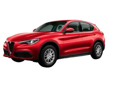Käytetty Alfa Romeo Stelvio Business 190 HP (139 kW) 2021 Musta Katumaasturi