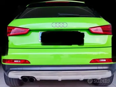 Usata Audi Q3 Business Plus 177 CV (130 kW) 2013 Verde SUV
