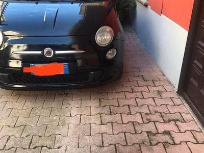 Usata Fiat 500 75 CV (55 kW) 2009 Nero Cabrio