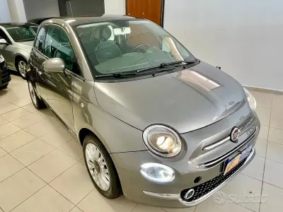 Begagnad Fiat 500 Lounge 95 HK (69 kW) 2017 Grå Sedan
