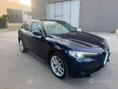Usata Alfa Romeo Stelvio Veloce 210 CV (154 kW) 2018 Blu SUV