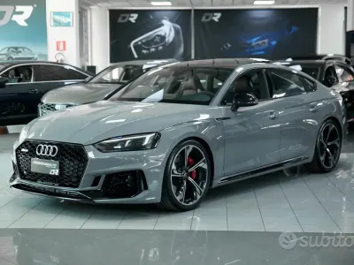 Usata Audi RS5 Sportback Ambiente 450 CV (330 kW) 2019 Grigio nardo Berlina
