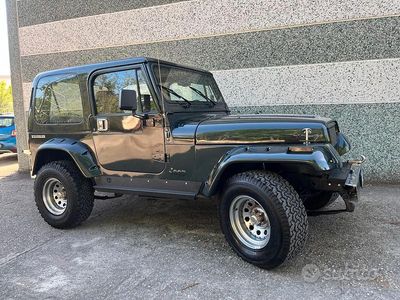 Usata Jeep Wrangler 103 CV (75 kW) 1995 Verde SUV