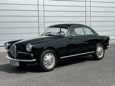 Usata Alfa Romeo Giulietta Sprint 65 CV (47 kW) 1957 Nero Coupé