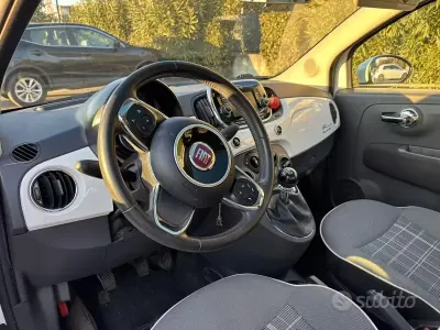 Usata Fiat 500 69 CV (50 kW) 2016 Bianco Utilitaria
