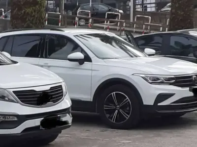 Usata VW Tiguan Life 122 CV (89 kW) 2022 Bianco SUV