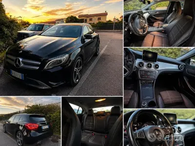 Usata Mercedes GLA200 136 CV (100 kW) 2017 Nero SUV
