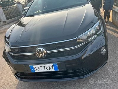 Usata VW Taigo R-line 110 CV (80 kW) 2022 Nero SUV