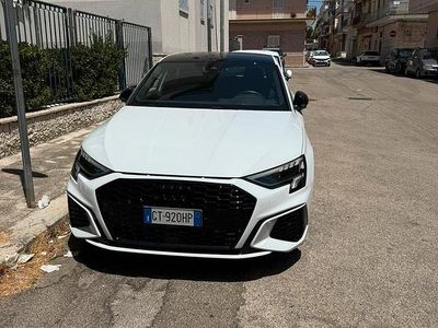 Usata Audi A3 S-Line 150 CV (110 kW) 2024 Bianco Berlina