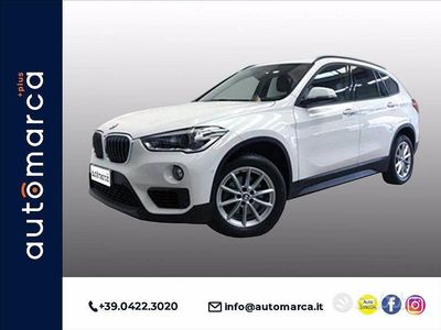 Usata BMW X1 150 CV (110 kW) 2018 Bianco pastello SUV
