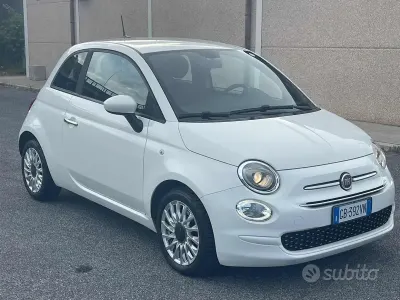 Usata Fiat 500 Lounge 69 CV (50 kW) 2020 Bianco Utilitaria
