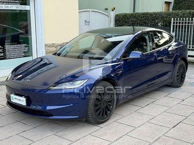 Usata Tesla Model 3 RWD 208 kW (283 CV) 2023 Blu Berlina